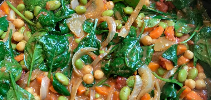 Vegan chickpea and edamame curry – Igluu Meal Prep