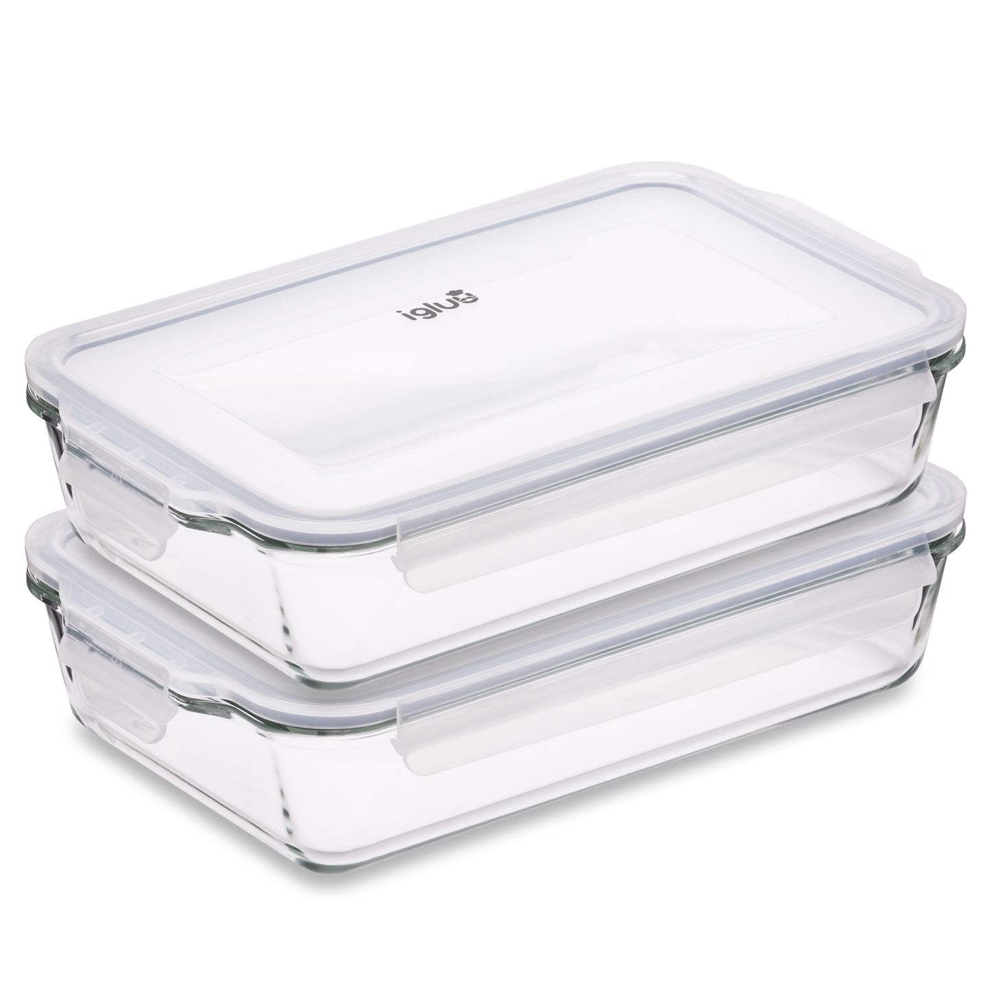 Borosilicate Glass Lasagne Dish with Lid - 2.2L