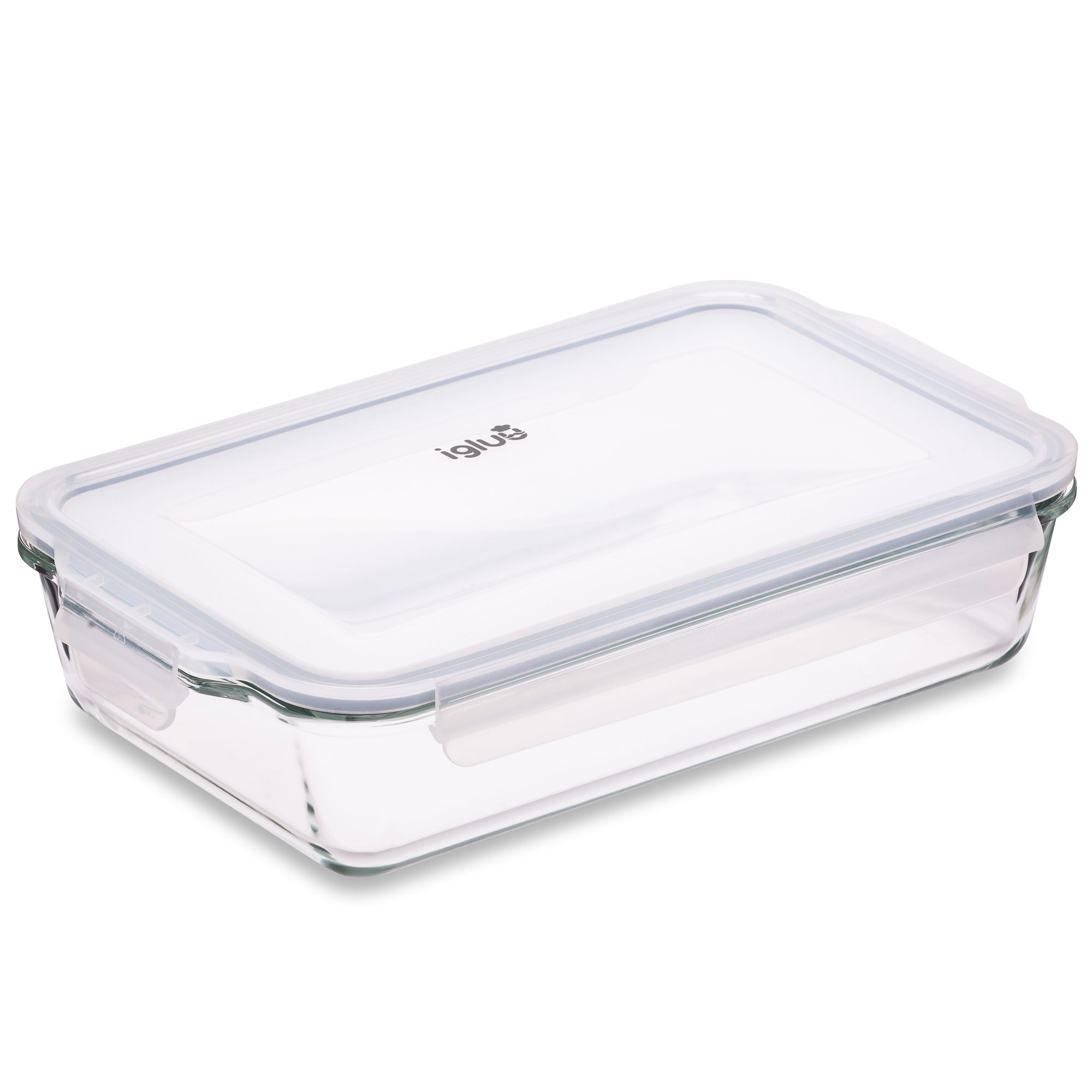 Borosilicate Glass Lasagne Dish with Lid - 2.2L
