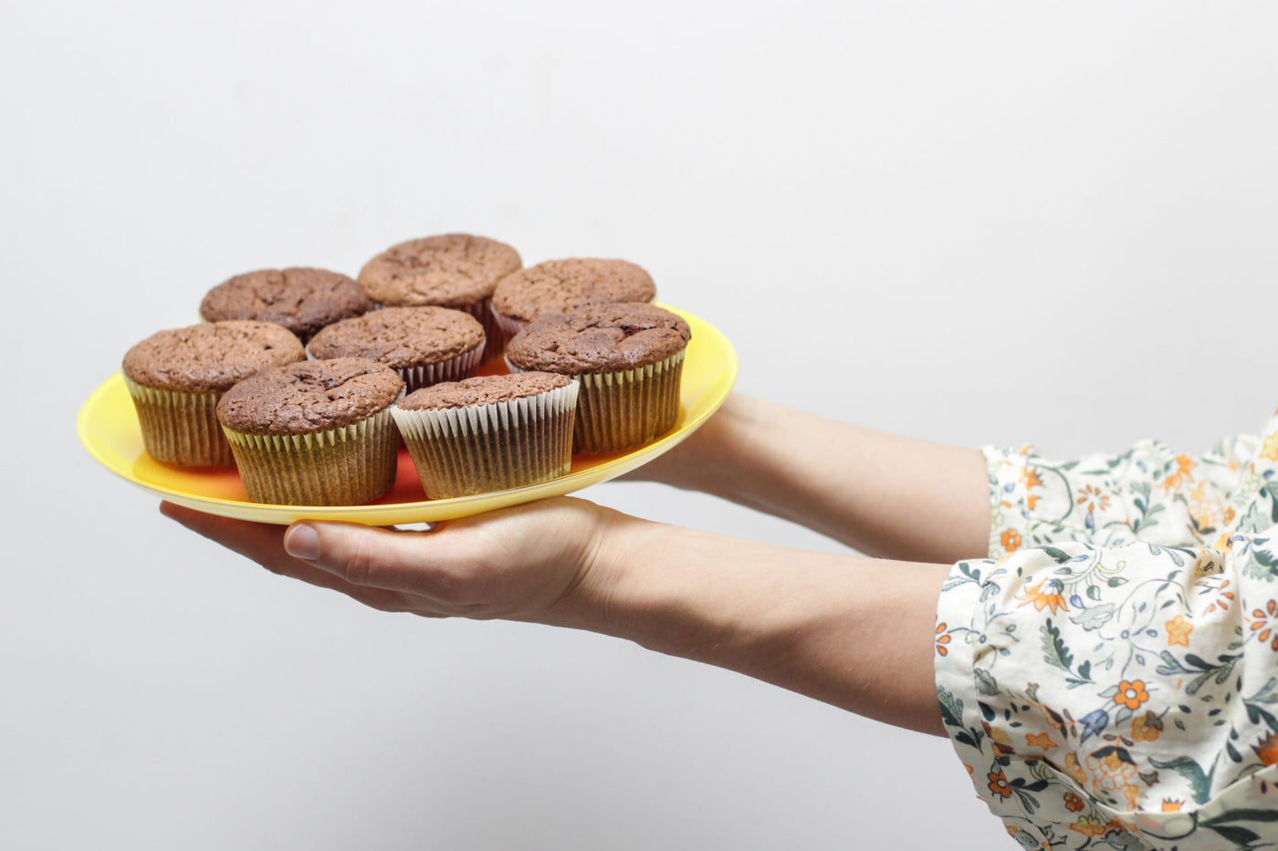 Chocolate orange beetroot muffins