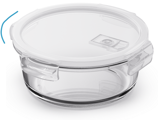 Igluu Meal Prep - [Lot de 5 Boîtes alimentaires en verre pour préparation  des repas - Réutilisables, sans BPA - Compatibles Micr62 - Cdiscount Maison